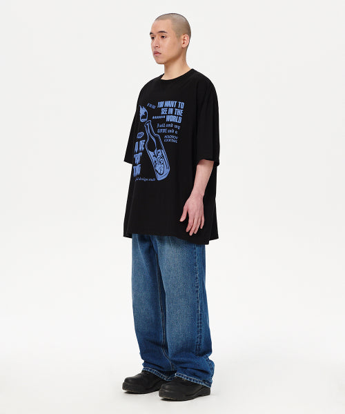 COCKTAIL TEE BLACK