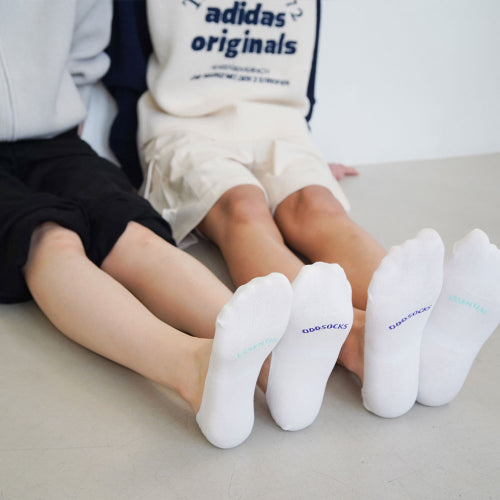 7-PACK UNISEX ESSENTIAL NO-SHOW SOCKS - 4 COLORS GREY