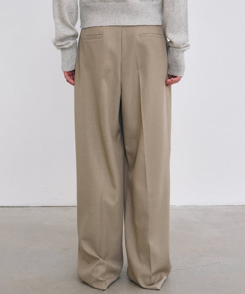 MINIMAL CLASSIC LOOSE FIT SLACKS #徐睿知同款! - 3 COLORS BEIGE