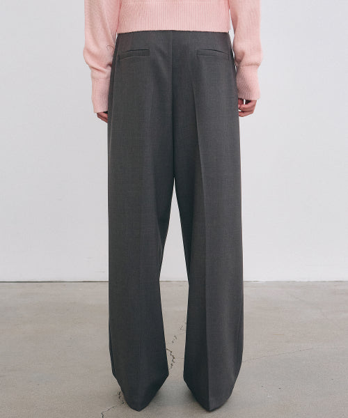 MINIMAL CLASSIC LOOSE FIT SLACKS #徐睿知同款! - 3 COLORS GREY