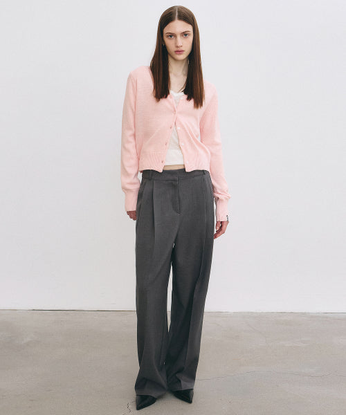 MINIMAL CLASSIC LOOSE FIT SLACKS #徐睿知同款! - 3 COLORS GREY