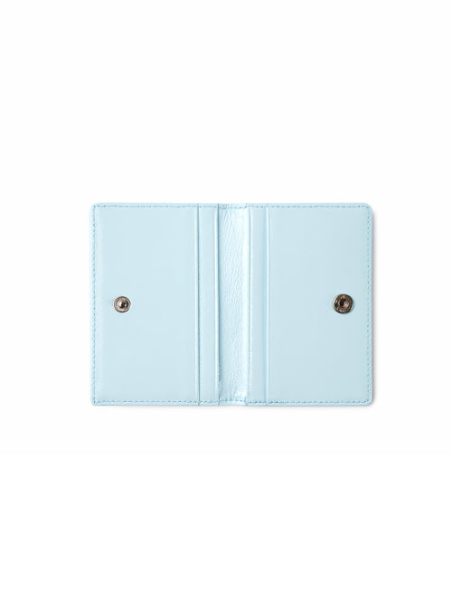 CRINKLE SOFT CARD CASE COOL - 10 COLORS BLUE