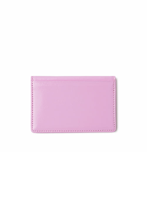 CRINKLE SOFT CARD CASE COOL - 10 COLORS PINK