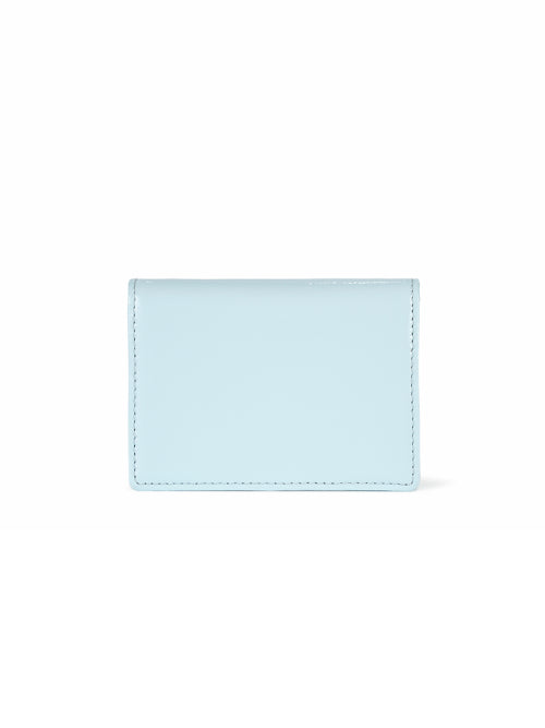 CRINKLE HALFMOON ACCORDION POCKET - 10 COLORS BLUE