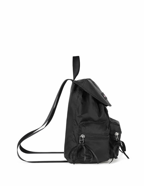 BERRY POCKET BACKPACK CHECK - 3 COLORS BLACK