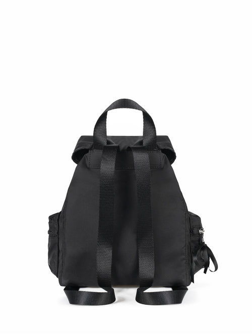 BERRY POCKET BACKPACK CHECK - 3 COLORS BLACK