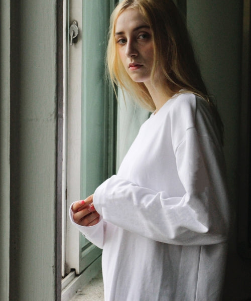 LONGSLEEVE TEE - 3 COLORS WHITE