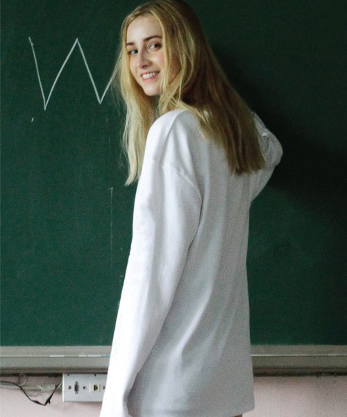 LONGSLEEVE TEE - 3 COLORS WHITE