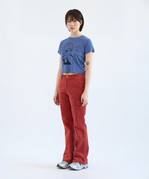 SPEECHLESS CROP TEE