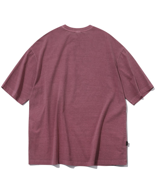 HOPPI TRIO PIGMENT SHORT SLEEVE TEE - 2 COLORS DUSTY PINK