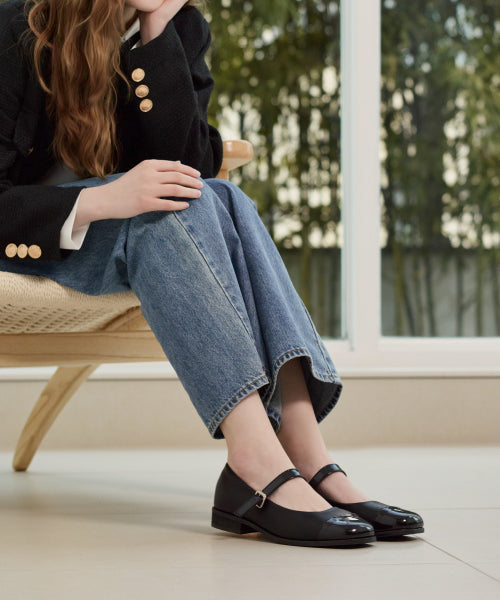 MARY JANE FLAT BLACK
