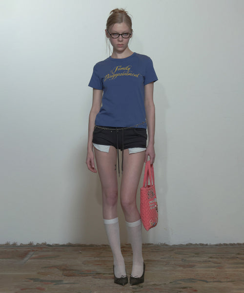 FAMILY DISAPPOINTMENT TEE - 3 COLORS BLUE