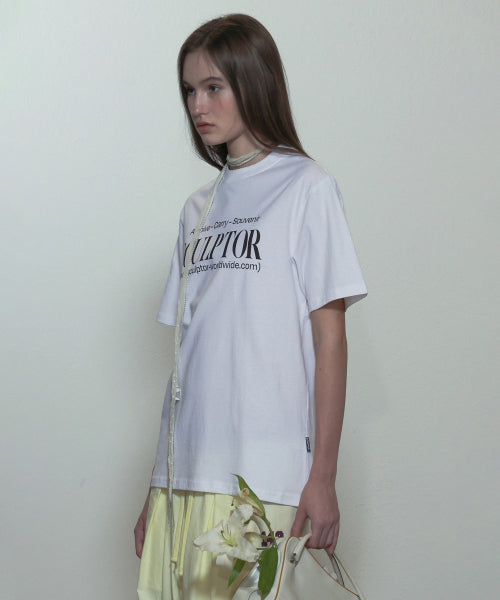 CLASSIC LOGO TEE - 3 COLORS WHITE