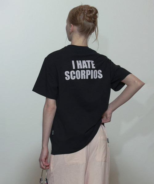 ZODIAC SIGN TEE - 2 COLORS BLACK