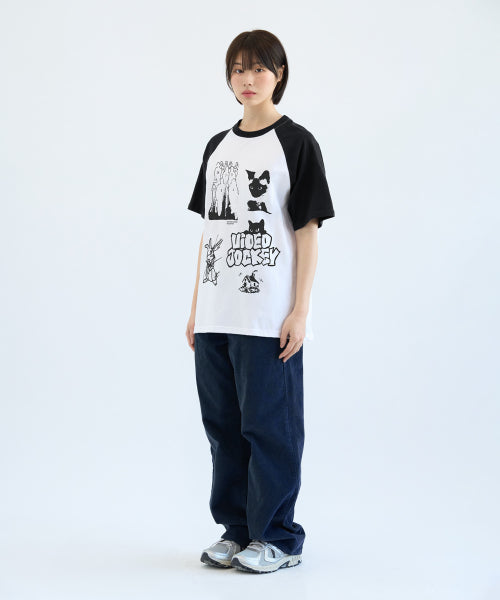 OUR NIGHT IS BEAUTIFUL RAGLAN TEE