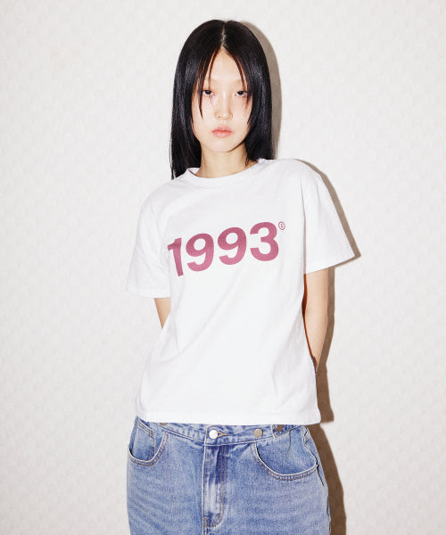 1993 BIG LOGO REGULAR FIT T-SHIRT - 5 COLORS WHITE