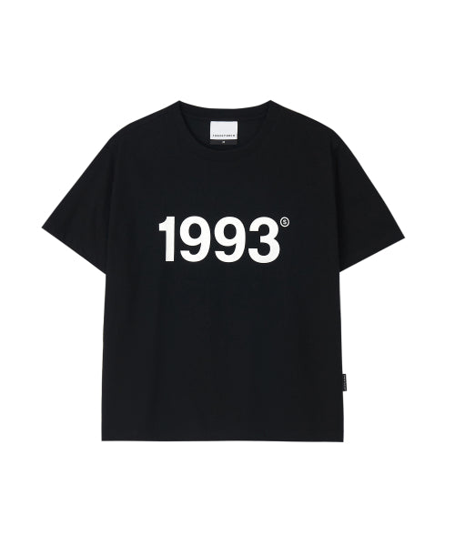 1993 BIG LOGO REGULAR FIT T-SHIRT - 5 COLORS BLACK