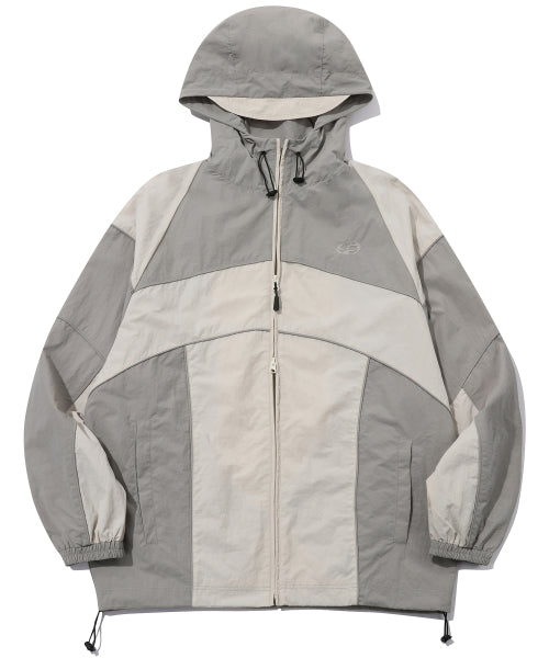 LINE WINDBREAKER - 2 COLORS GREY