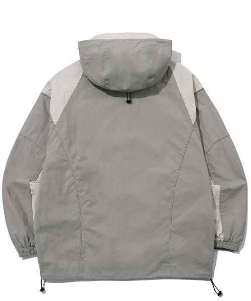 LINE WINDBREAKER - 2 COLORS GREY