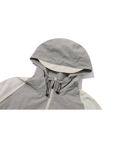 LINE WINDBREAKER - 2 COLORS GREY