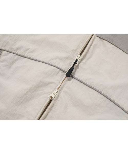 LINE WINDBREAKER - 2 COLORS GREY