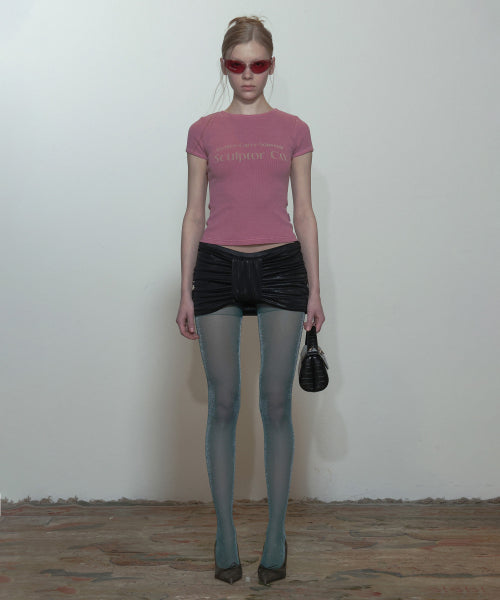 ARCHIVE PIGMENT BABY TEE - 4 COLORS PINK