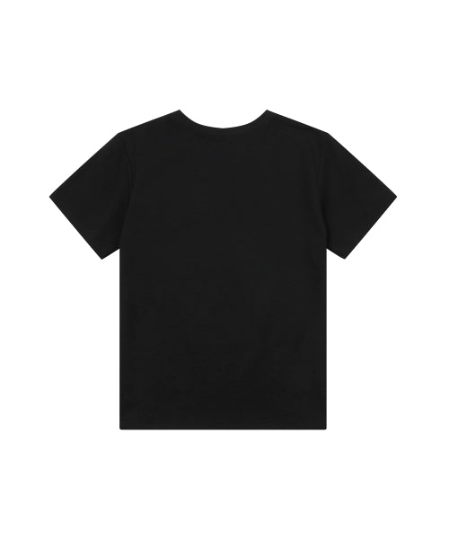 SHORT SLEEVE TOP #REI同款! - 2 COLORS BLACK