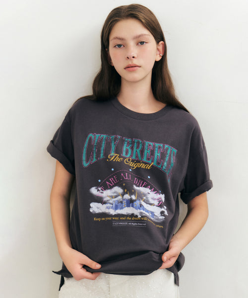 CLOUDY CITY ARTWORK SHORT SLEEVE TEE