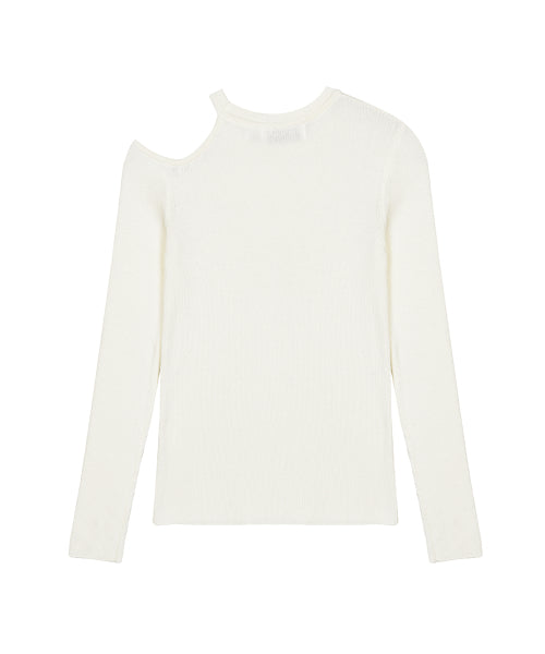CUT OUT BUTTERFLY KNIT #徐睿知同款! - 2 COLORS CREAM