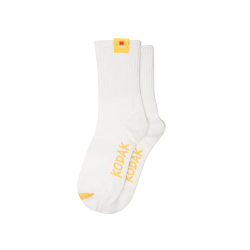 KODAK COLOR LABEL CREW SOCKS 5PC MULTI - 2 COLORS AS SHOWN
