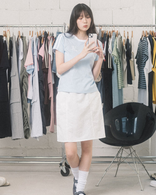 W LLF UNIFORM TEE - 4 COLORS SKY BLUE