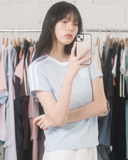 W LLF UNIFORM TEE - 4 COLORS SKY BLUE