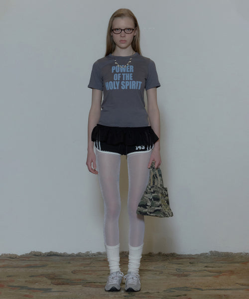 SPIRIT BABY TEE - 3 COLORS CHARCOAL