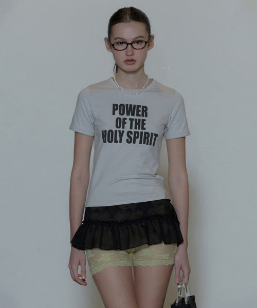 SPIRIT BABY TEE - 3 COLORS GREY