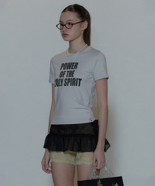 SPIRIT BABY TEE - 3 COLORS GREY