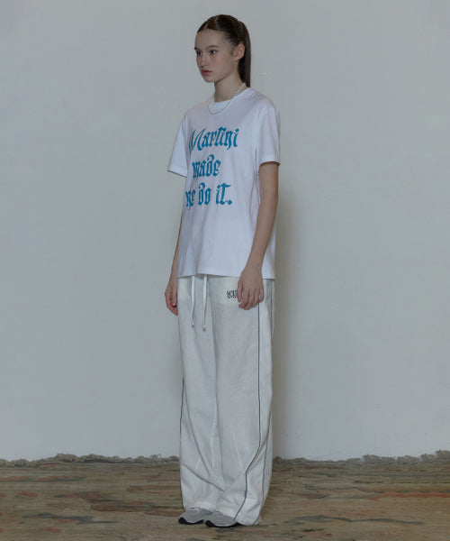 MARTINI MADE ME DO IT TEE WHITE