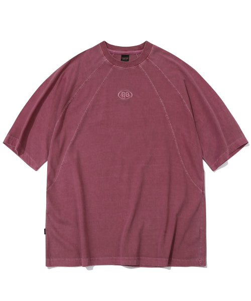 CP PIGMENT PANEL SHORT SLEEVE TEE - 2 COLORS PINK