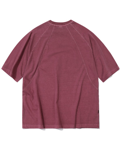 CP PIGMENT PANEL SHORT SLEEVE TEE - 2 COLORS PINK