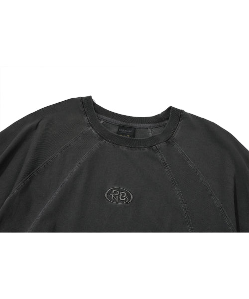 CP PIGMENT PANEL SHORT SLEEVE TEE - 2 COLORS BLACK