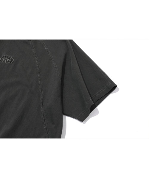 CP PIGMENT PANEL SHORT SLEEVE TEE - 2 COLORS BLACK