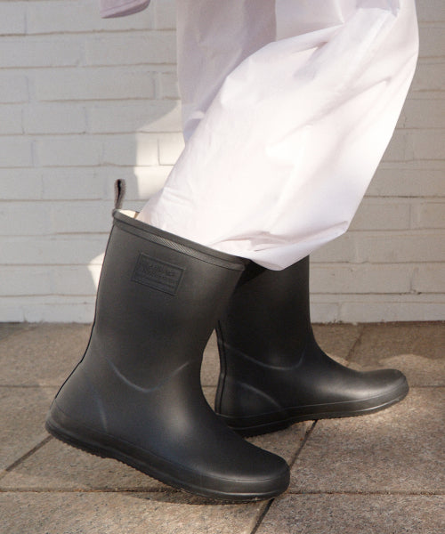 EBBY RAIN BOOTS MIDDLE - 6 COLORS BLACK