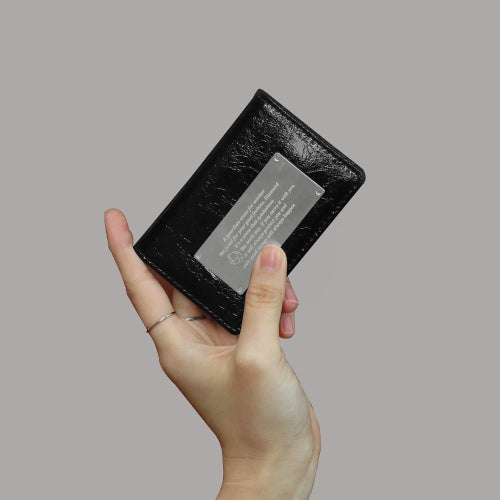 보네르 탄생석 각인 명함 카드지갑-3COLOR - 5 COLORS AS SHOWN