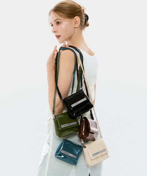 ELISE MICRO MINI CROSSBODY BAG - 5 COLORS BLACK