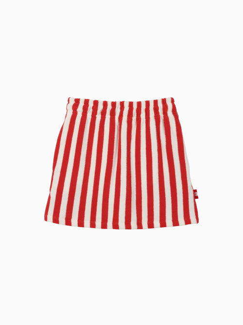 TERRY SWEAT PANTSKIRT RED