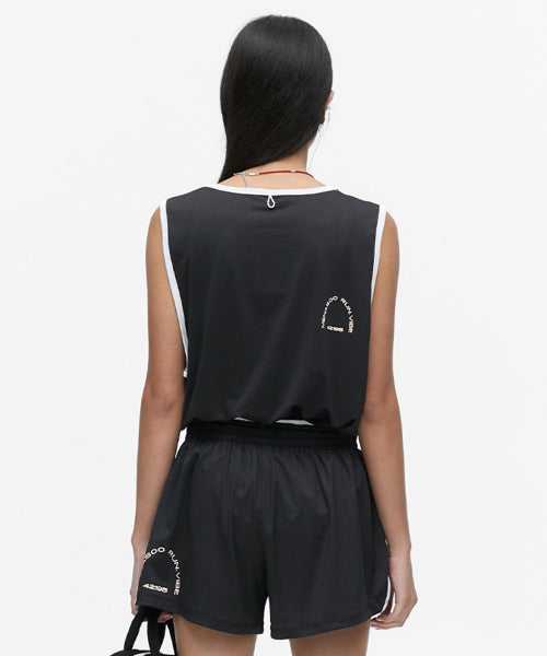 MESH RUNNER CLUB SLEEVE - 2 COLORS BLACK