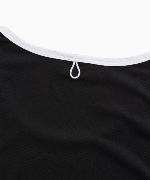 MESH RUNNER CLUB SLEEVE - 2 COLORS BLACK