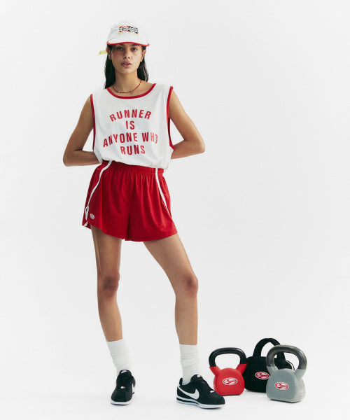 MESH RUNNER CLUB SLEEVE - 2 COLORS WHITE