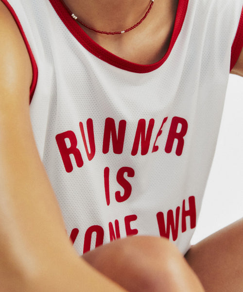 MESH RUNNER CLUB SLEEVE - 2 COLORS WHITE