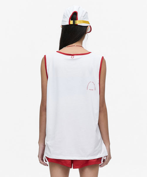 MESH RUNNER CLUB SLEEVE - 2 COLORS WHITE