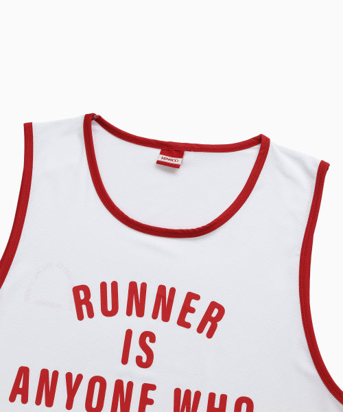 MESH RUNNER CLUB SLEEVE - 2 COLORS WHITE